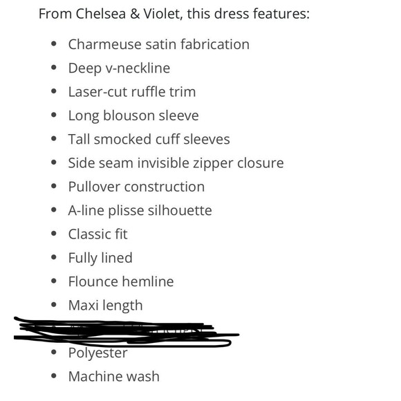 NWT Chelsea & Violet Satin Ruffle Tiered Maxi Dress Boho Wedding Family Photos - Picture 10 of 12